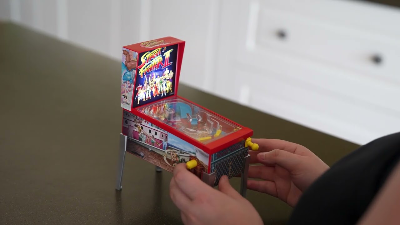 Street Fighter II Arcade Mini Pinball - YouTube