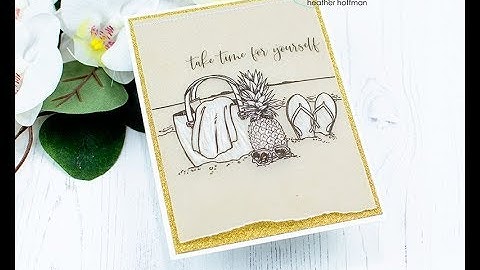 Unity Quick Tip: Adding Texture and Color to Vellum with Embossing