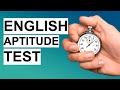 ENGLISH Aptitude Test! PRACTICE Questions & Answers!