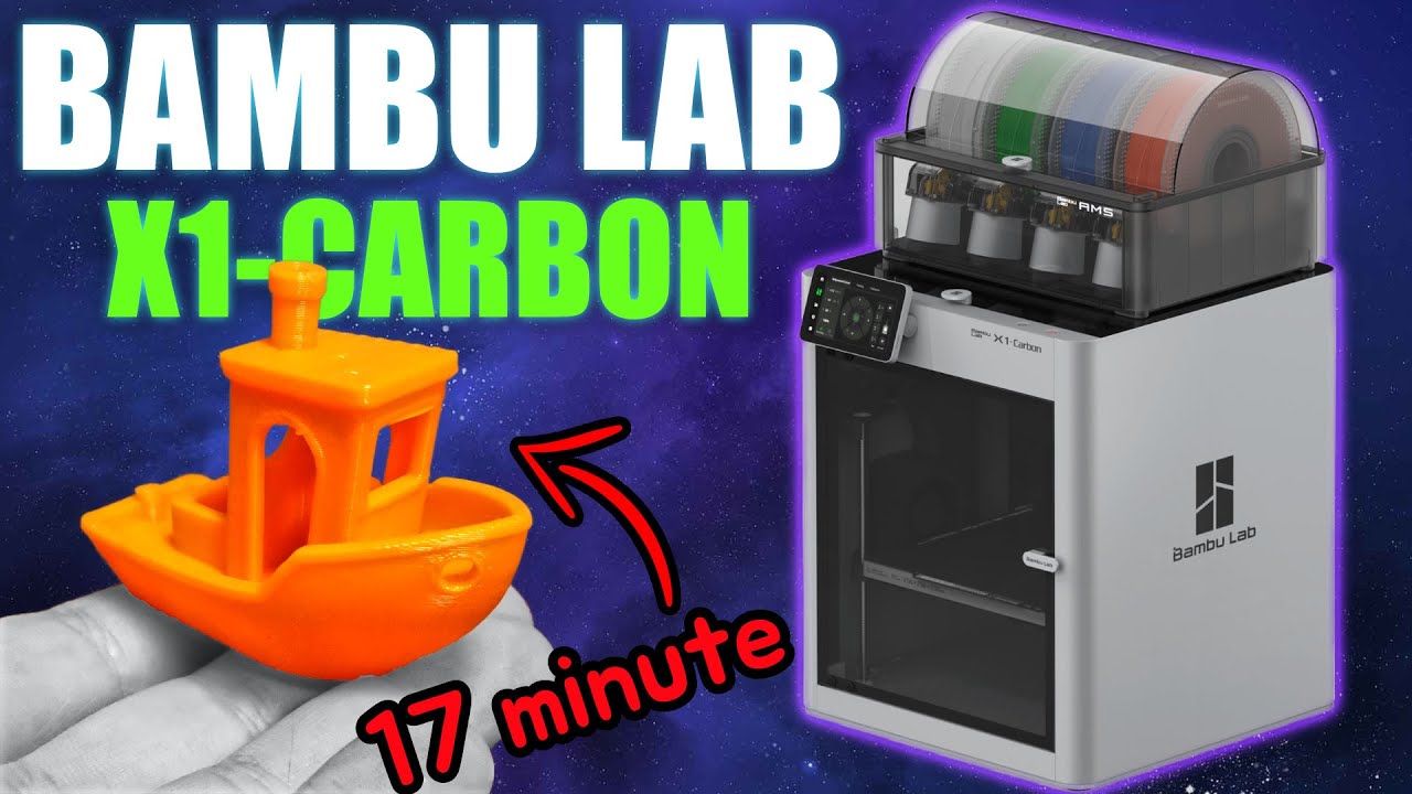 Bambu Lab X1-Carbon 3D Printer