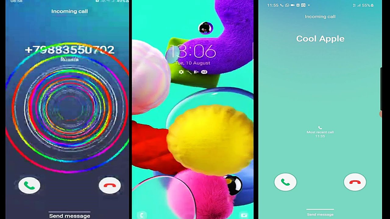 Samsung Galaxy A31 & A51 & A71 screen recorder/ calls YouTube