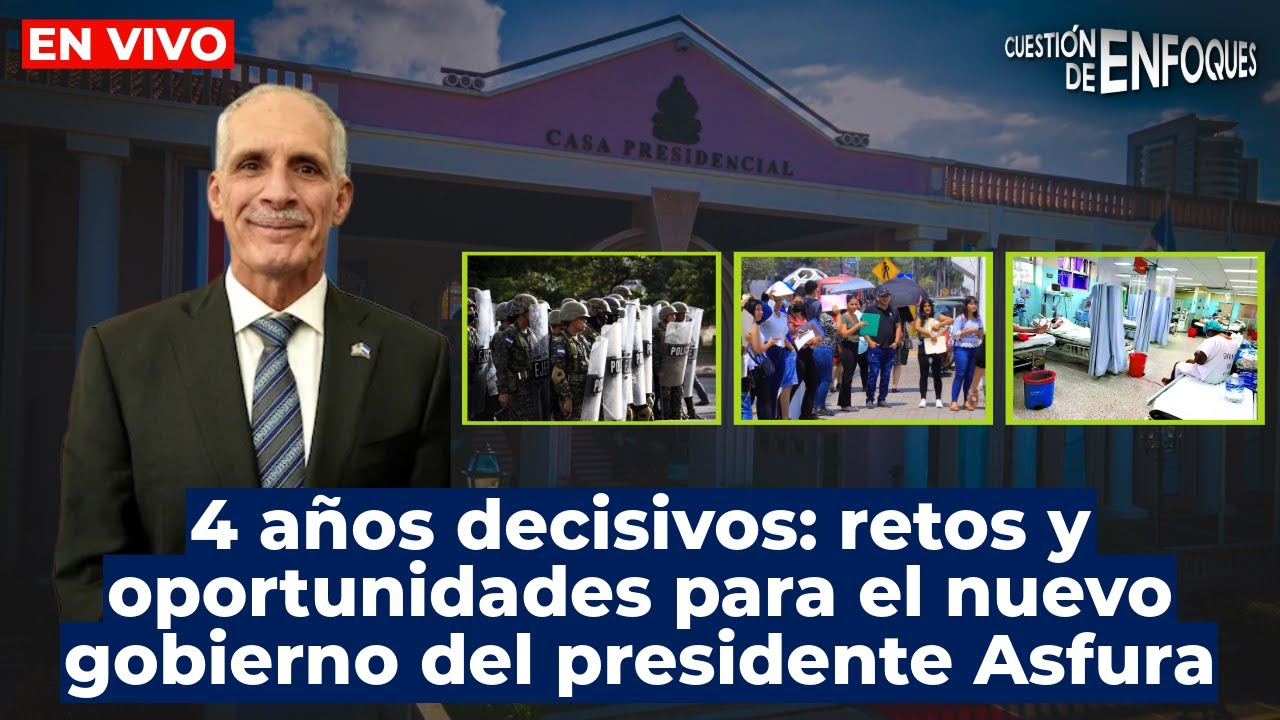 Cuatro años decisivos: retos y oportunidades para el nuevo gobierno de Asfura | CDE 💡𝗰𝗼𝗻 | EN VIVO 🔴