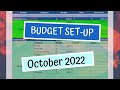 Budget With Me October 2022 | I Got A DIFFERENT New Job!