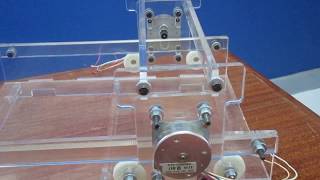 CNC Plotter Gantry movement Demonstration.