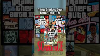 Things Scarface Game Did BETTER Than GTA 🔥 #Scarface  #GrandTheftAuto