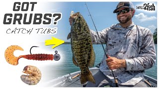 How to Fish Grubs for Smallmouth Bass in Clear Water
