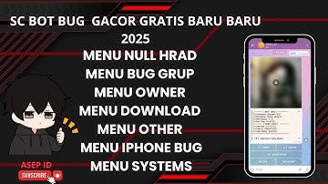 SC BUG WA VIA TELEGRAM GACOR  GRATIS BARU 2025| FITUR GANAS HARD TARGET AUTO C1 ☠️🔥