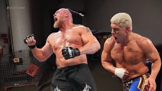 Cody Rhodes Angry on Brock Lesnar & Wants Fight After WWE Raw 2023 Highlights