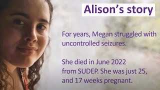 Alison's story | SUDEP Action