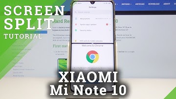 How to Split Screen in XIAOMI Mi Note 10 – Dual Screen
