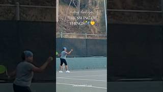 Missed shots. Small wins. Still showing up. 🎾 #Progress