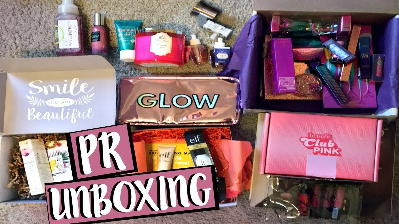 Live PR Unboxing I What's New In Beauty?! | LEAH JANAE