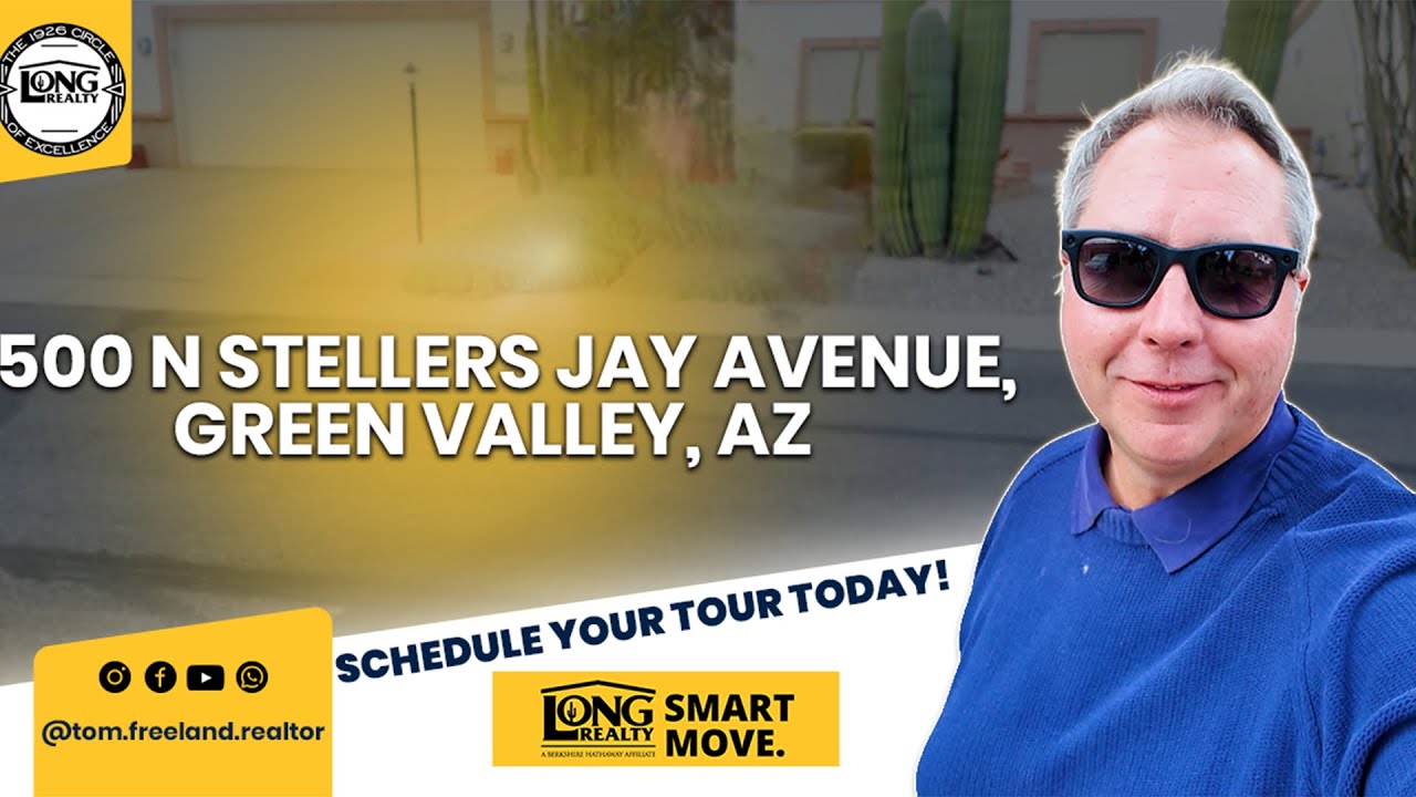 Quail Creek Home for Sale | 1500 Stellers Jay Ave Green Valley AZ | 55+ Gated Community Living