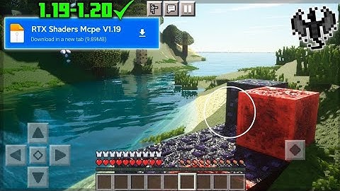 RTX Shaders for Minecraft Pe 1.19 || Rtx In Android { 100% Working }