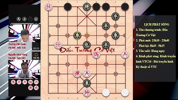 ĐẤU TRƯỜNG CỜ VIỆT CỜ TƯỚNG ÚP 2018  Dương Văn Hoàn vs Nguyễn Đình Hùng