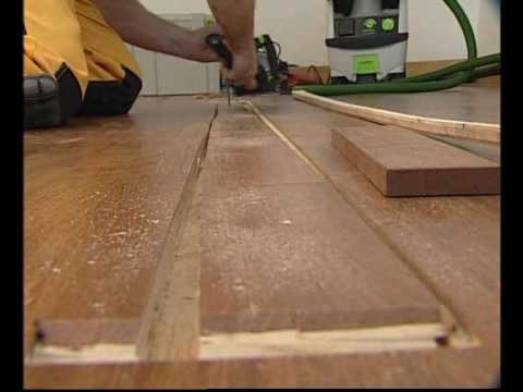 Comment changer une lame de parquet ?