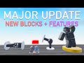 New blocks  features in plane crazys major update