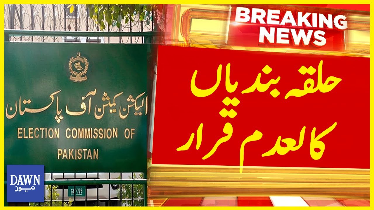 Election Commission Declared Punjab 2 Constituencies Annulled | Breaking News | Dawn News