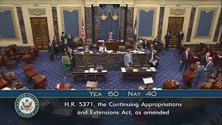 Government shutdown: Senate approves bill to end shutdown