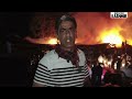 Fi~re Erupts at BK Traders Godown in Kanli Bagh, Baramulla