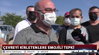 ÇEVREYİ KİRLETENLERE EMOJİLİ TEPKİ