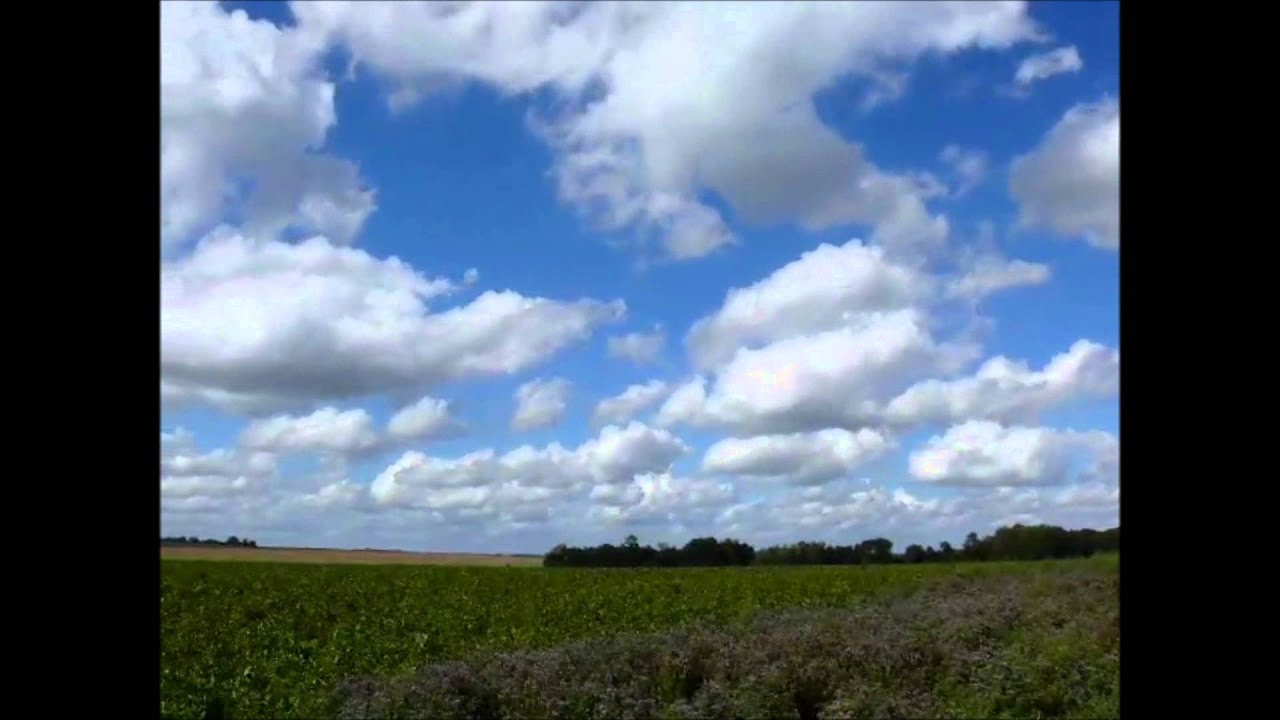 NUAGES TIME LAPSE à FLESSELLES (France)_____CLOUDS TIME LAPSE in FLESSELLES (France)