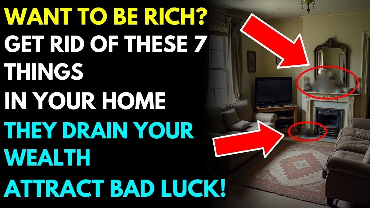 Throw Away These 7 Things in Your Home Now – They Drain Your Wealth and Attract Endless Bad Luck!
