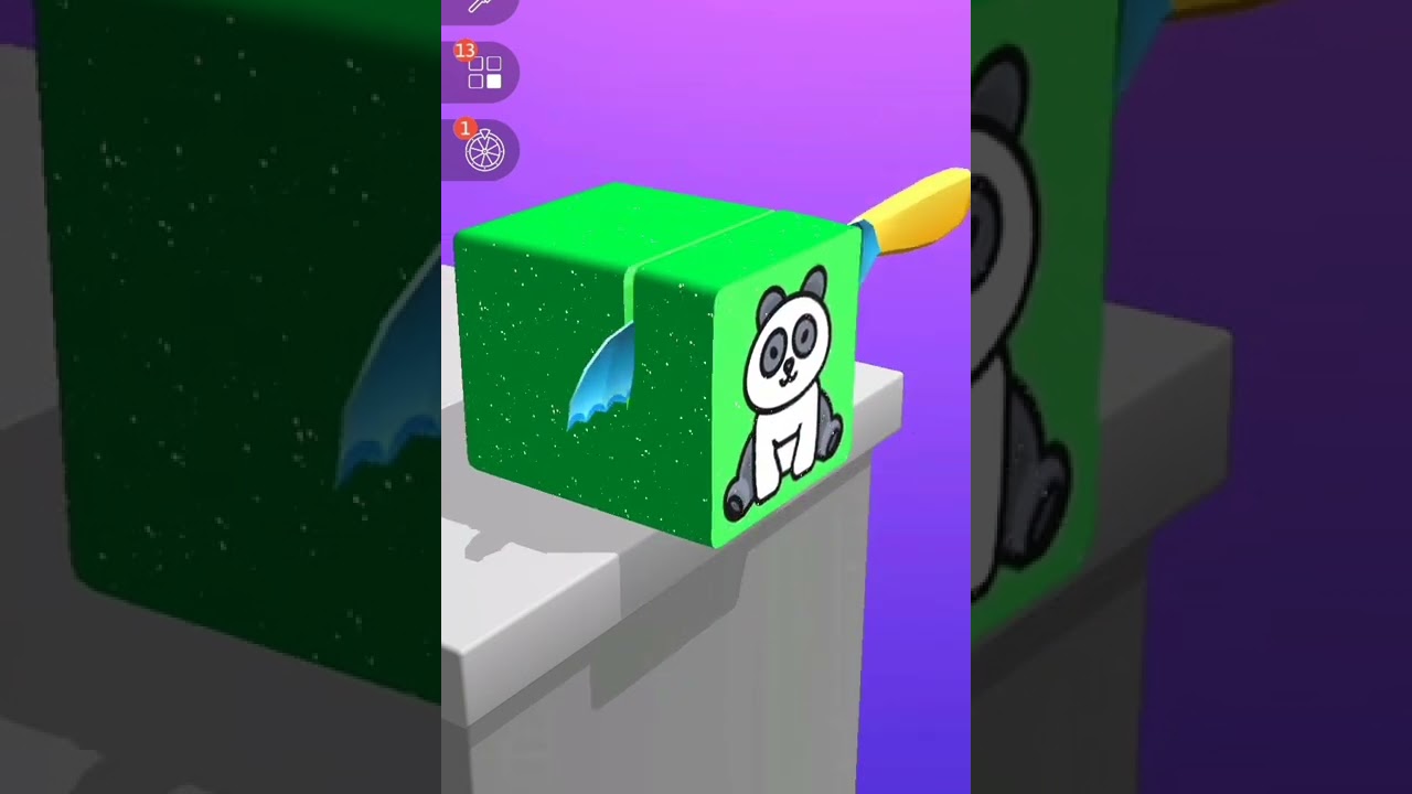 ASMR Slicing Game Relaxing sounds Android iOS Gameplay