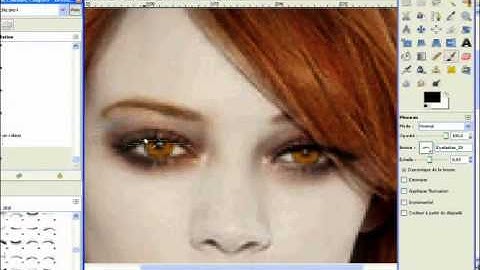 HILARY DUFF THE CULLEN VAMPIRE ON GIMP 2.6