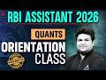 RBI Assistant 2026 Quant Orientation Class | Complete Preparation Plan | By Shantanu Shukla Sir