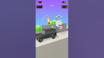 Bounce Dunk 1 Level Gameplay Walkthrough | Best Android, iOS Games #shorts