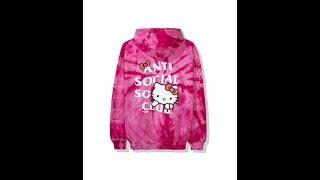 ASMR Hello Kitty x Anti Social Social Club ASSC Drop 11 16 2019! screenshot 4