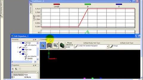 AnimatLab Hill Muscle Stretch Receptor Model