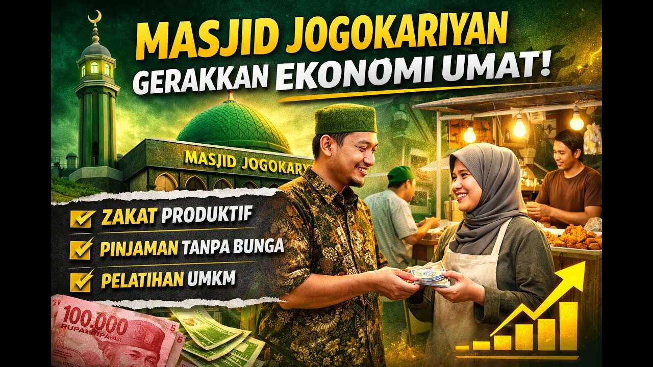 Masjid Jogokariyan Menggerakkan Ekonomi Umat?| Riset Terbaru tentang Pemberdayaan UMKM Melalui Zakat