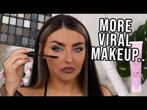 Testing NEW *VIRAL* makeup! 90s fox eye makeup tutorial!