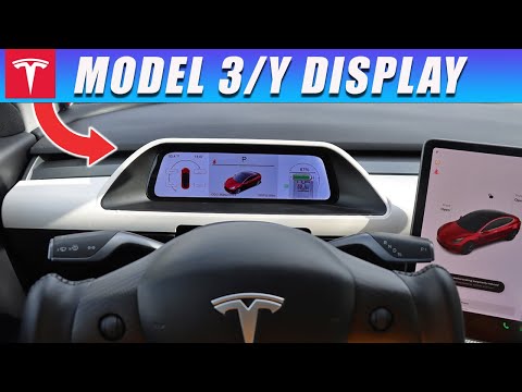 Tesla Model Y/3 FULLY INTEGRATED OEM Instrument Cluster Display