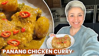 Stunning CHICKEN PANANG CURRY with potatoes! Super easy and delicious curry