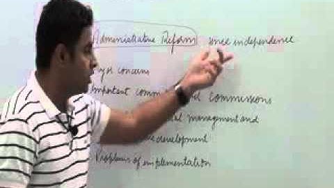 administrative reform since independance