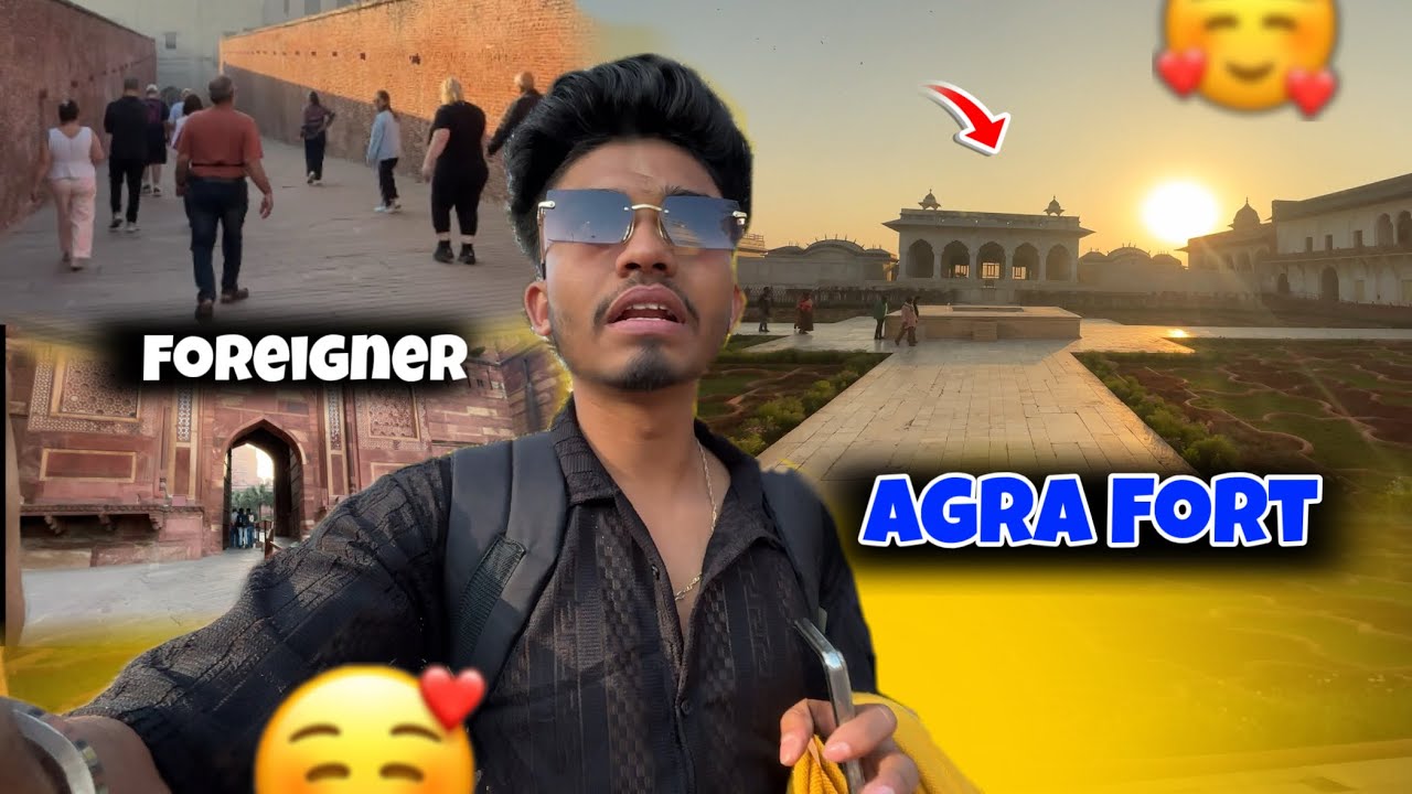 Agra Fort Mein Foreigners Se Mulaqat! 😍 | (PART-2) 