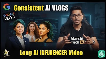 How to Create FREE Long AI Influencer Video Using Nano Banana, ChatGPT & Google Flow