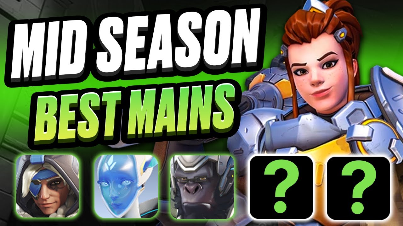 10 Biggest WINNERS of MID SEASON PATCH | Overwatch 2 - DPS, Tanks, Supports