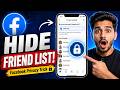 How to Hide Facebook Friend List (2026 Updated Guide)