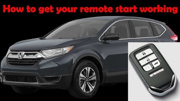 How to get your Remote Start Working on your Honda | No tools required | 2017-2022 Honda CRV