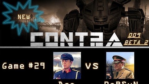 C&C Generals ZH Contra 009 Beta 2 Random match #29