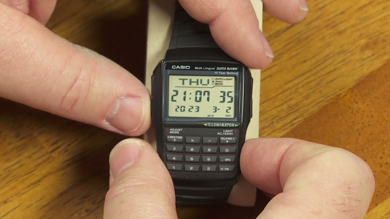 Casio Calculator Watch DBC-32 In Depth Review and Tutorial