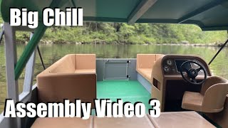 Big Chill Assembly Video 3 - 3D Printed Pontoon Boat - Black Crow Prints -updated