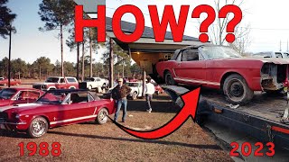 First Step in Restoring my family’s 1965 Mustang Convertible