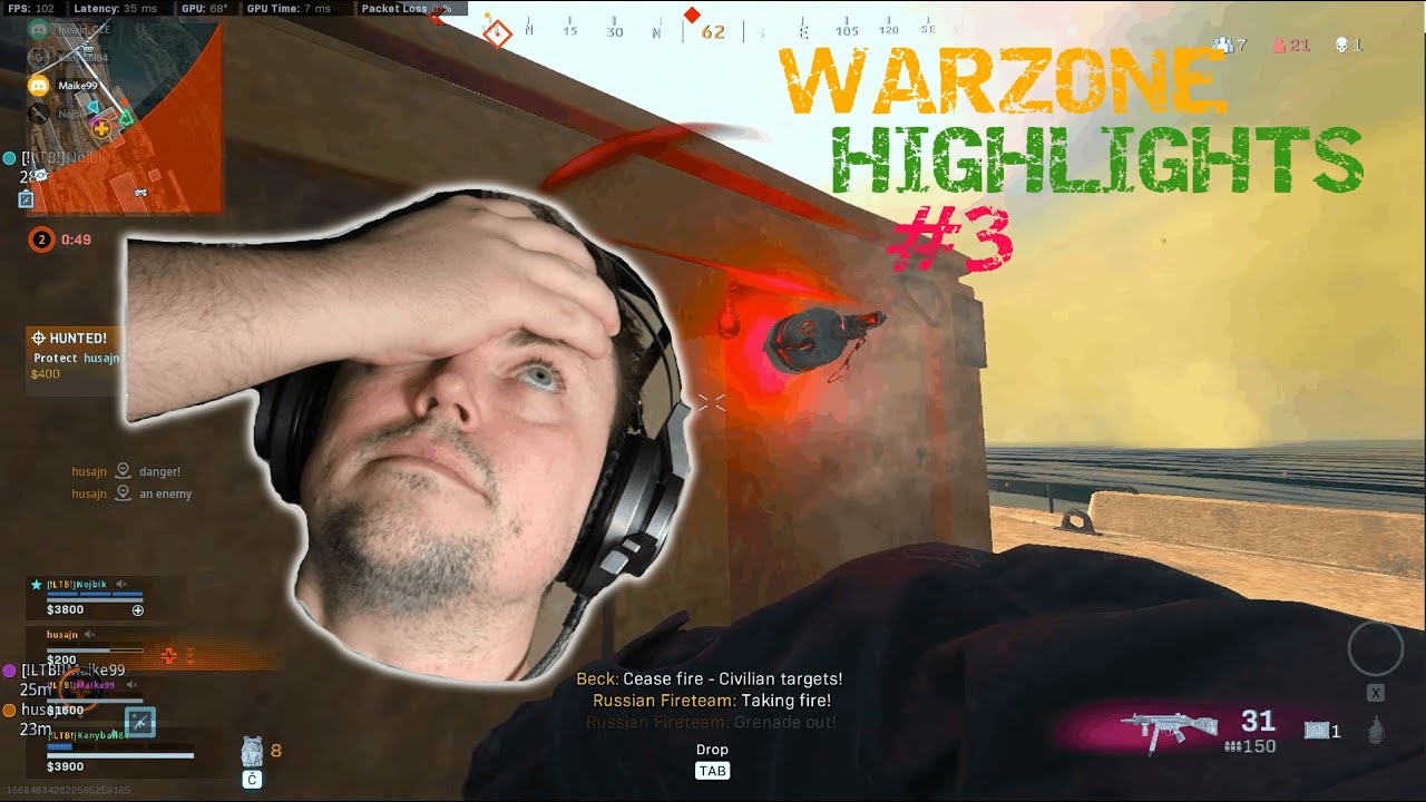 3# highlights COD Warzone Czech ;)