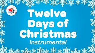 12 days of christmas instrumental music. the twelve karaoke song comes
with lyrics - great for performances, choirs, sing alongs and
church...