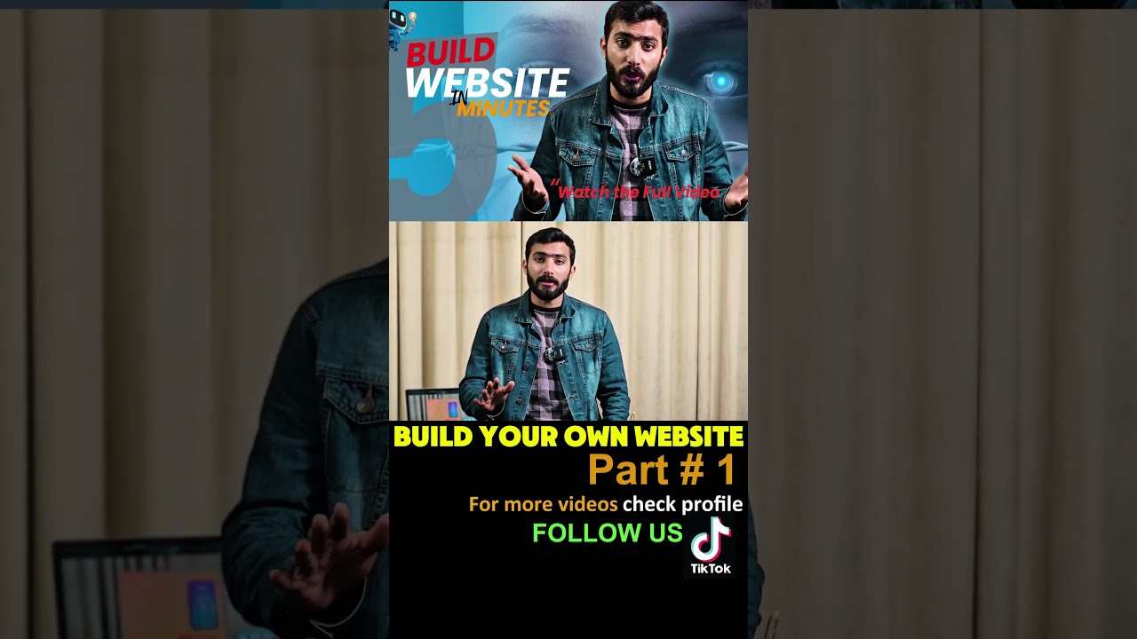 Building a website with AI – Part 1! Watch as the project takes shape! #AI #WebDevelopment #Coding